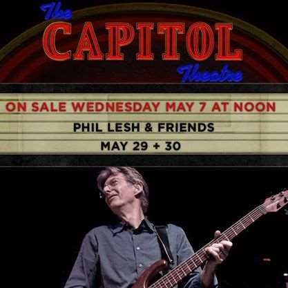 Phil Lesh & Friends Announce Two Capitol Theatre Shows