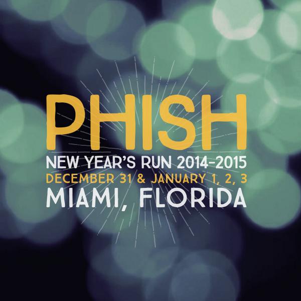 Couch Tour Alert | Phish Miami New Years Run Webcast