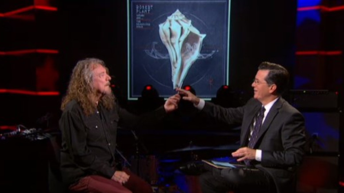 DVR Report | Robert Plant Treats Colbert To Joint & Two Songs