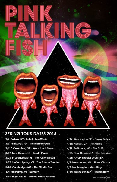 Tour Dates | Pink Talking Fish Spring Tour