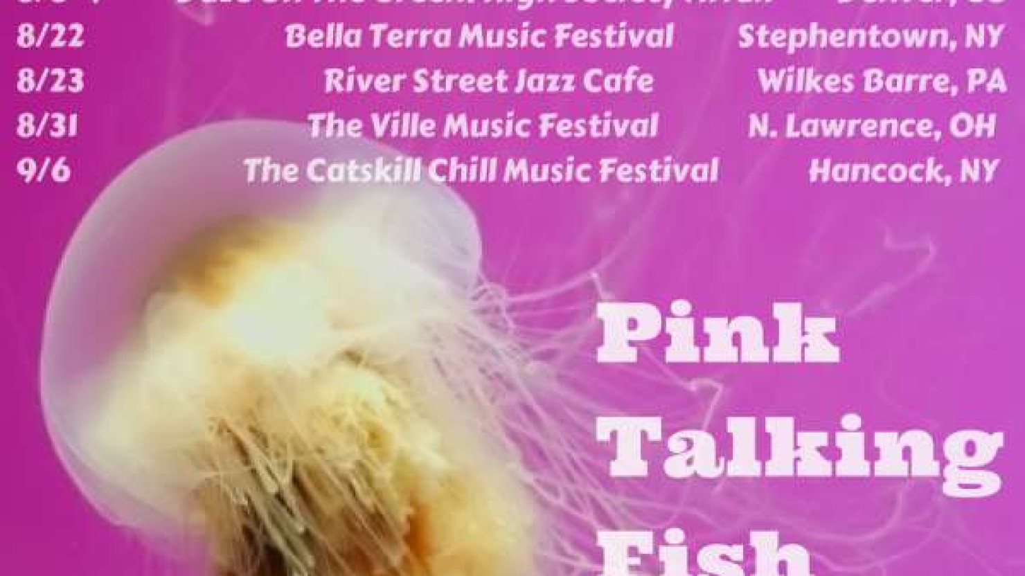 Tour Dates | Pink Talking Fish Summer Tour