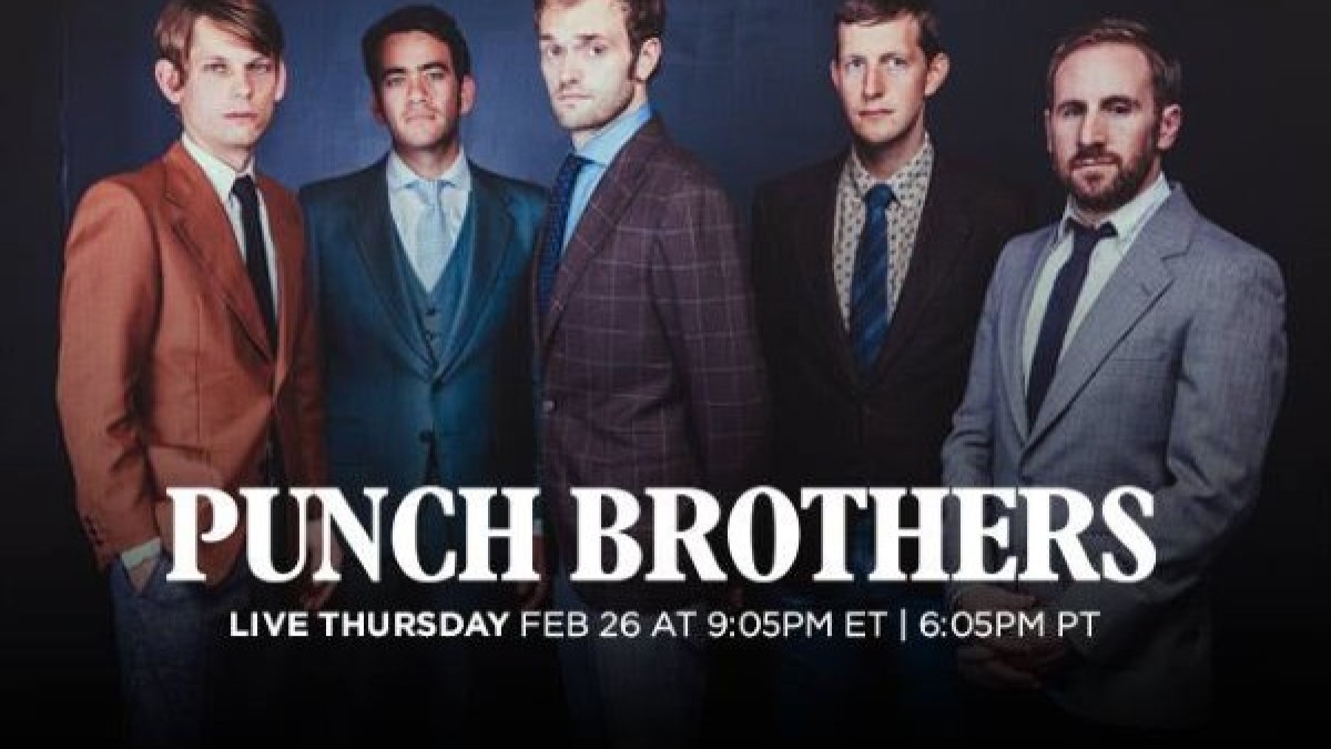 Couch Tour Alert | Free Punch Brothers Webcast