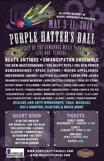 Purple Hatter's Ball 2014 | Beats Antique
