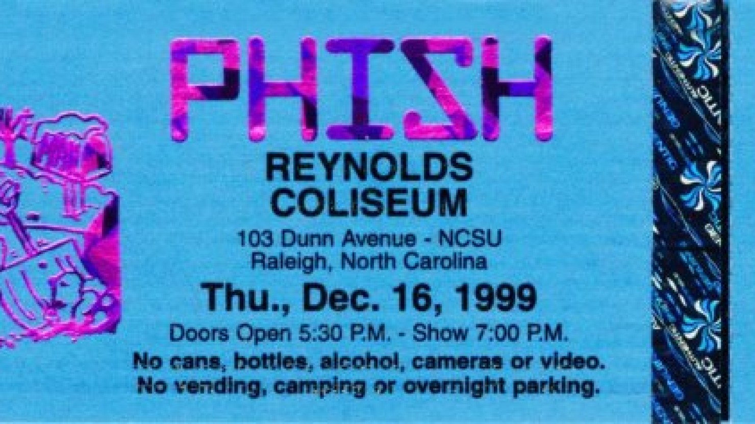 Phish Releases Raleigh 1999 Archival Recording