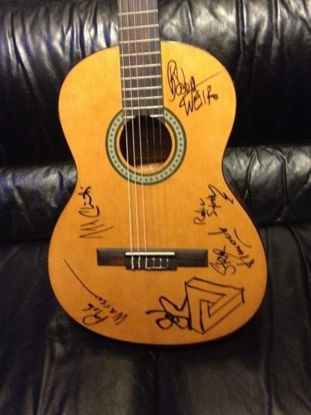 Music Heals International Offers Signed RatDog Guitar