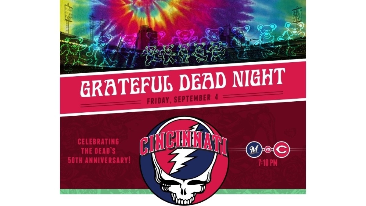 Cincinnati Reds To Host Grateful Dead Night