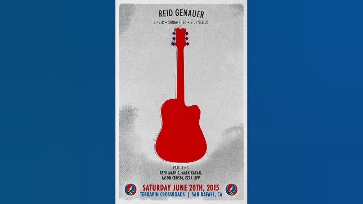 Reid Genauer Announces Terrapin Crossroads Concert