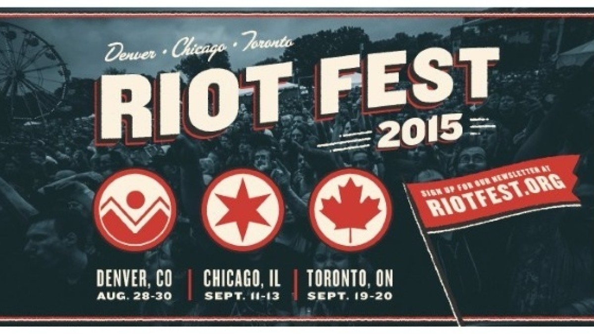 Riot Fest Announces Chicago, Denver & Toronto Lineups