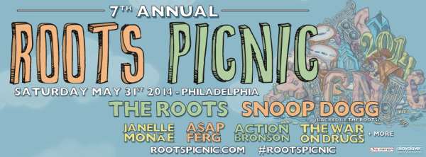 The Roots To Back Snoop Dogg At Roots Picnic 2014