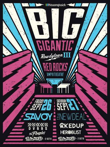 Big Gigantic Announces Rowdytown Lineup