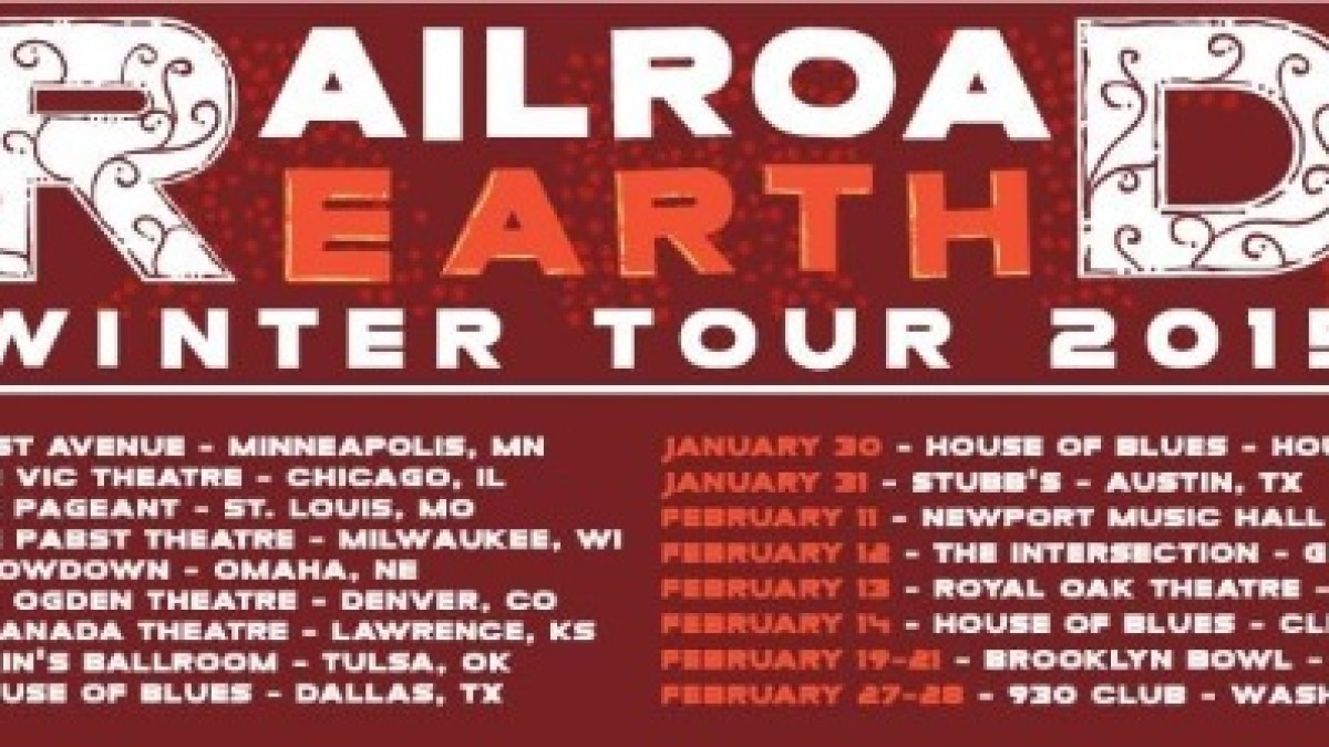 Tour Dates | Railroad Earth Winter Tour 2015