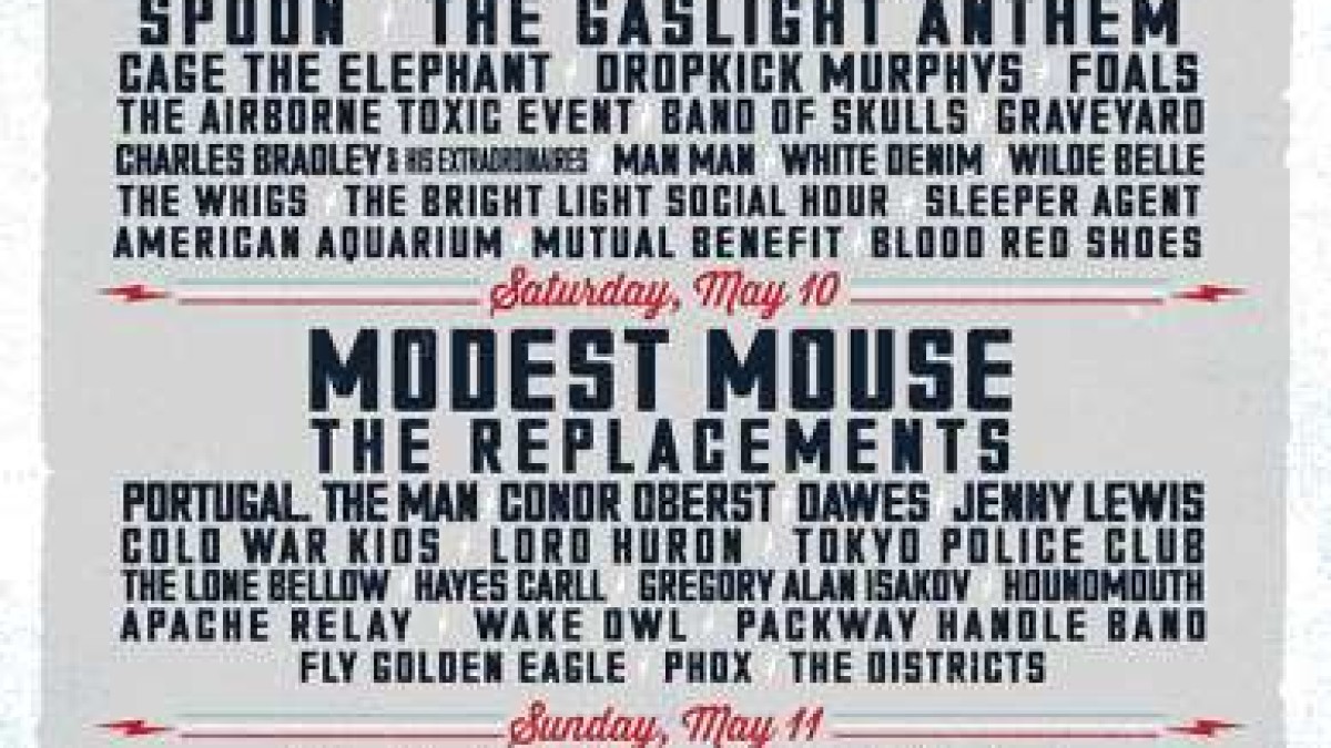 Shaky Knees Reveals Day-By-Day And Adds Replacements
