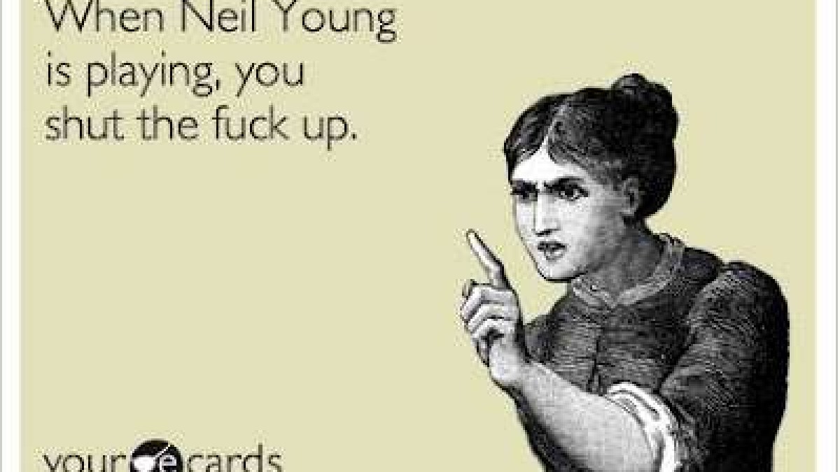 Neil Young Confronts Heckler In Dallas