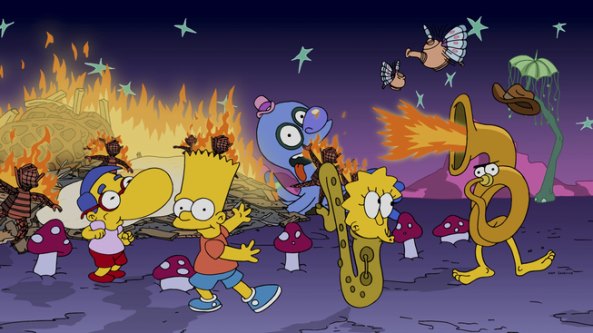 DVR Alert | The Simpsons Go To Burning Man This Sunday