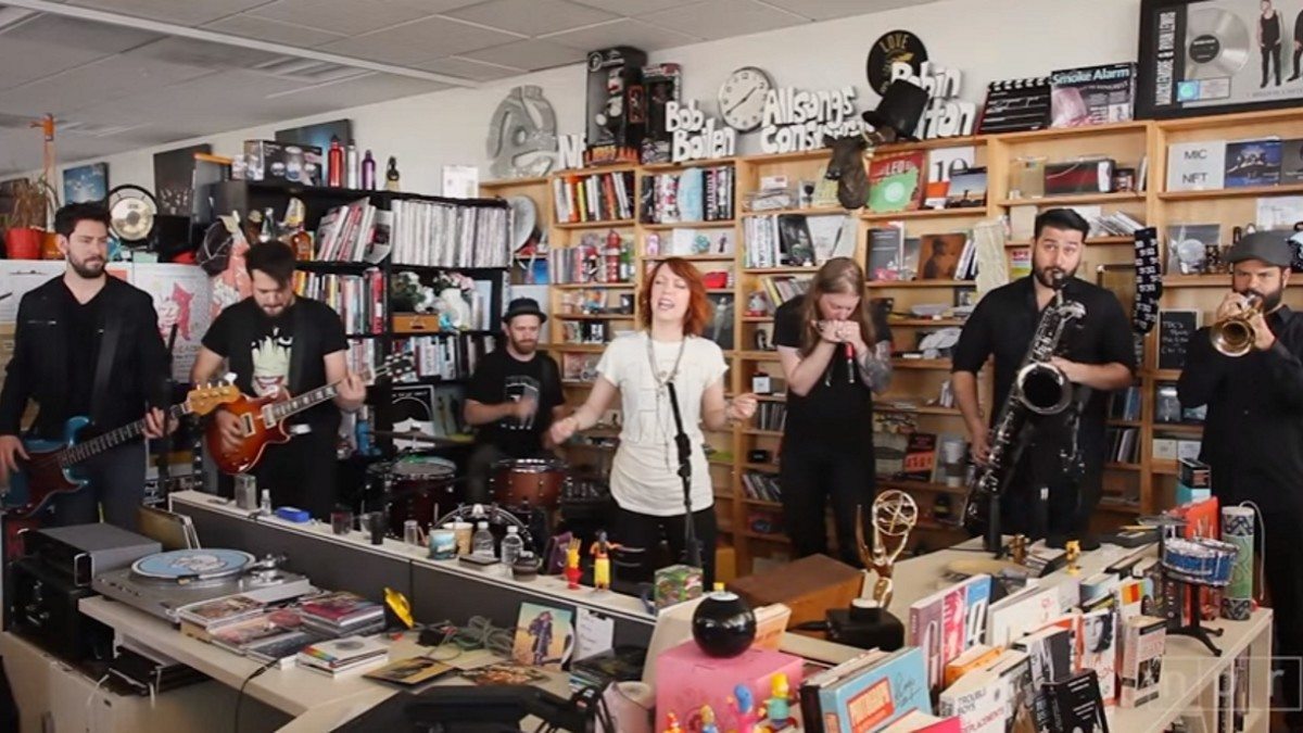 Sister Sparrow & The Dirty Birds Film 'Tiny Desk Concert'