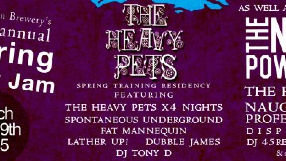 Spring Beer Jam | The Heavy Pets To Perform Debut Album