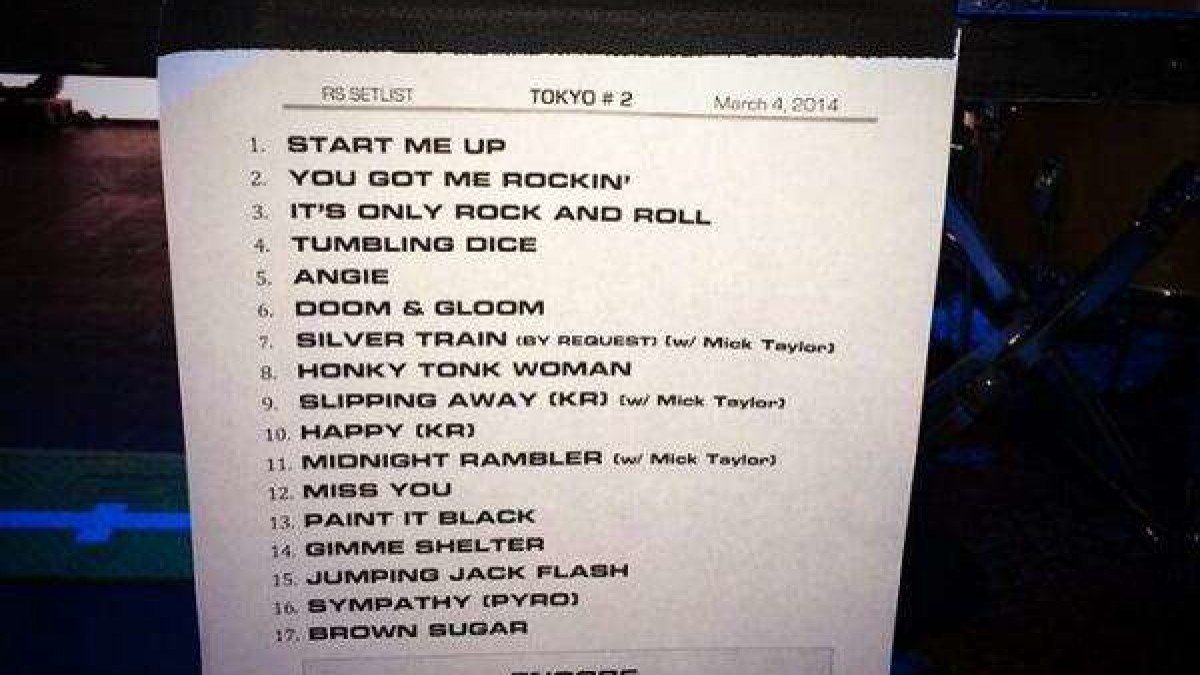 Rolling Stones Bust Out Silver Train After 40 Years