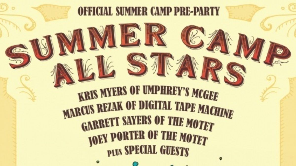 Summer Camp All Stars Announce Official Festival Pre-Show
