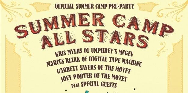 Summer Camp All Stars Announce Official Festival Pre-Show