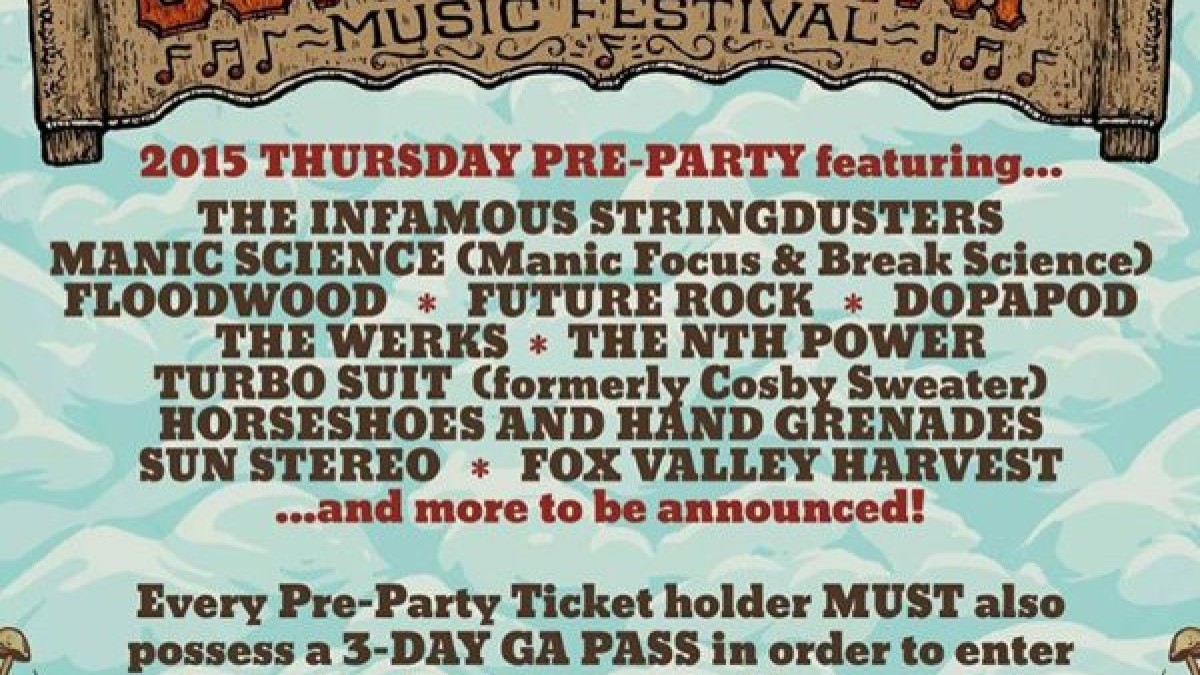 Summer Camp Music Festival Thursday Pre-Party