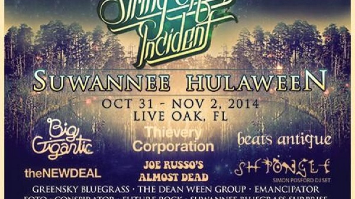 Suwannee Hulaween Organizers Announce Artist Additions