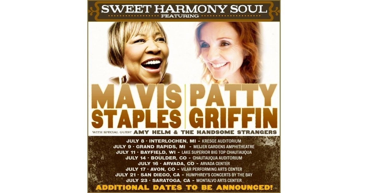 Patty Griffin & Mavis Staples To Co-Headline Summer Tour