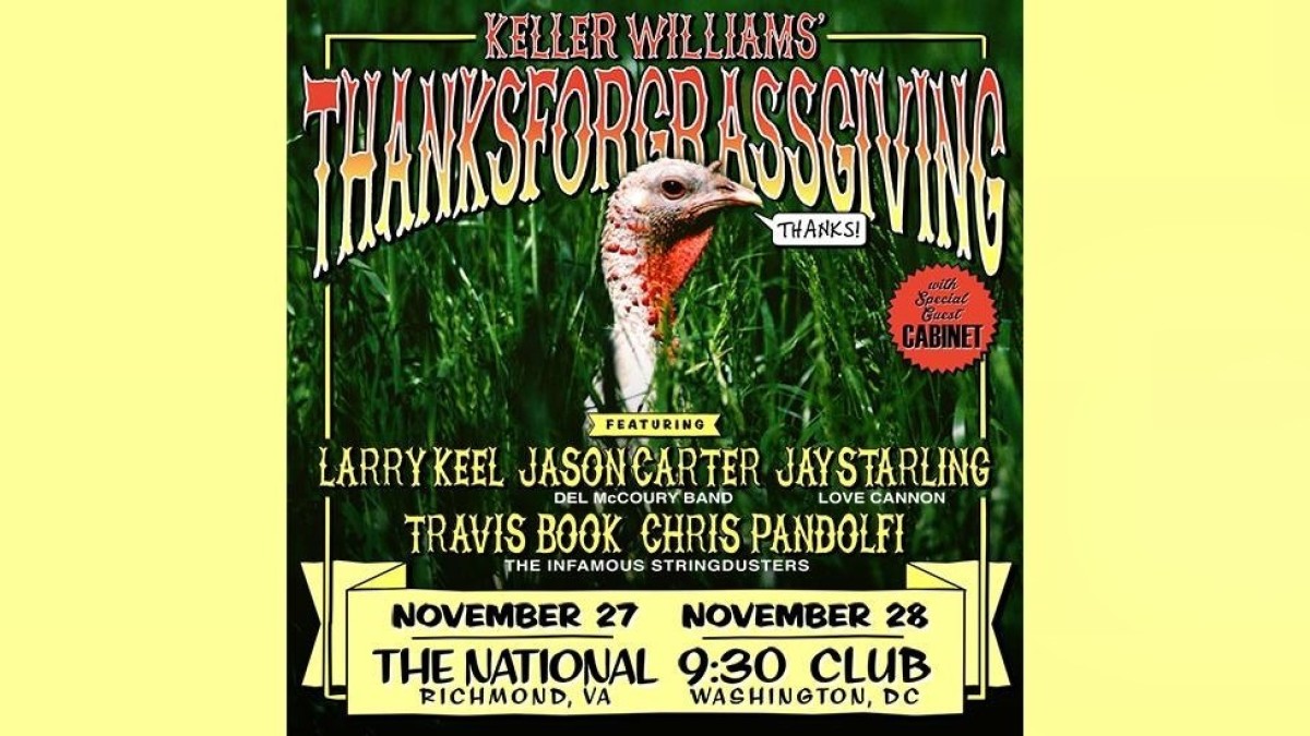 Keller Williams Announces All-Star Thanksforgrassgiving