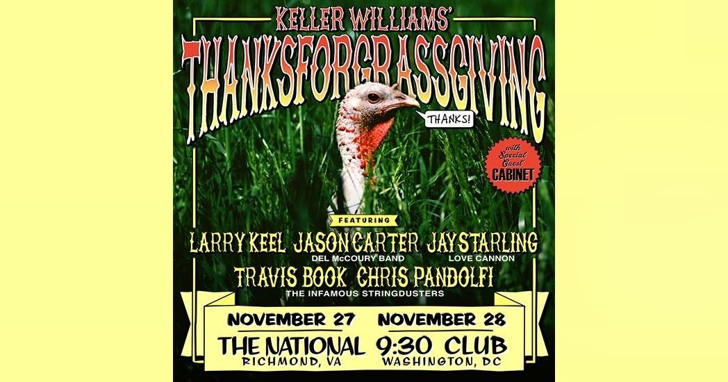 Keller Williams Announces All-Star Thanksforgrassgiving