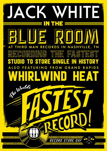 Jack White to Record & Release World's Fastest Record