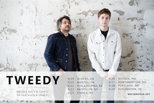 Tour Dates | Jeff Tweedy's TWEEDY Adds Fall Dates