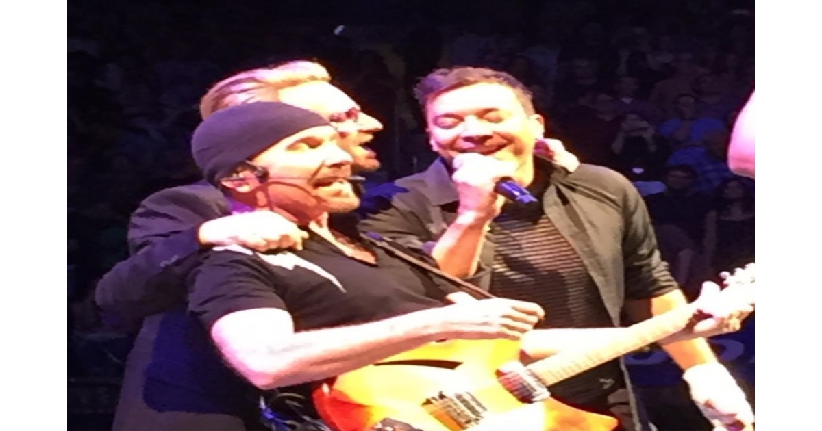 Jimmy Fallon & The Roots Guest With U2 At MSG