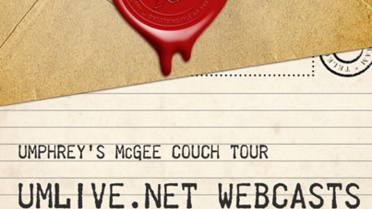 Couch Tour Alert | Umphrey's McGee Fall Tour Webcasts