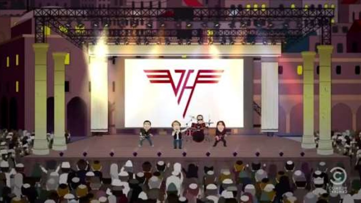 Van Halen Helps South Park Celebrate World Peace