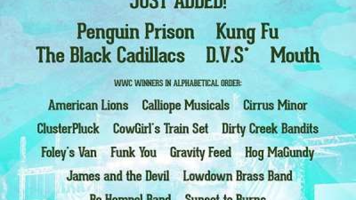 Lineup Additions | Wakarusa and Purple Hatter's Ball