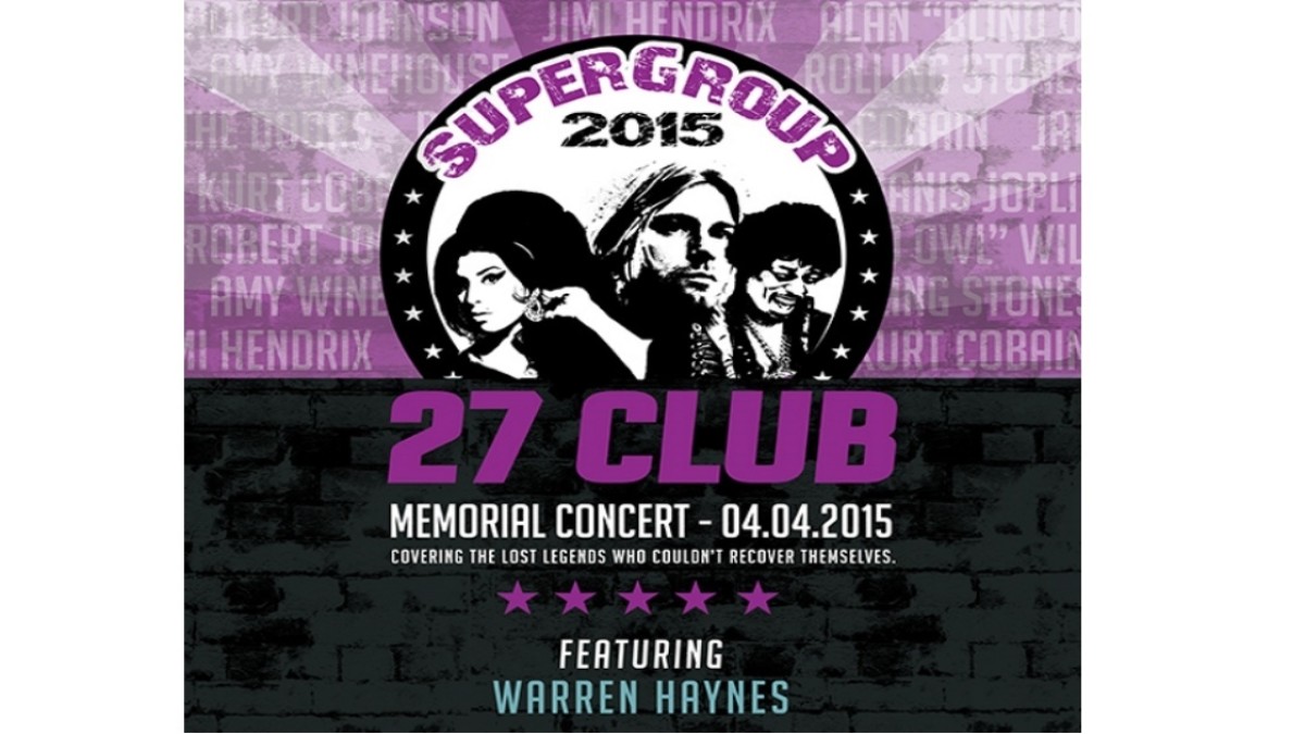 Warren Haynes To Perform At Supergroup Tribute To 27 Club