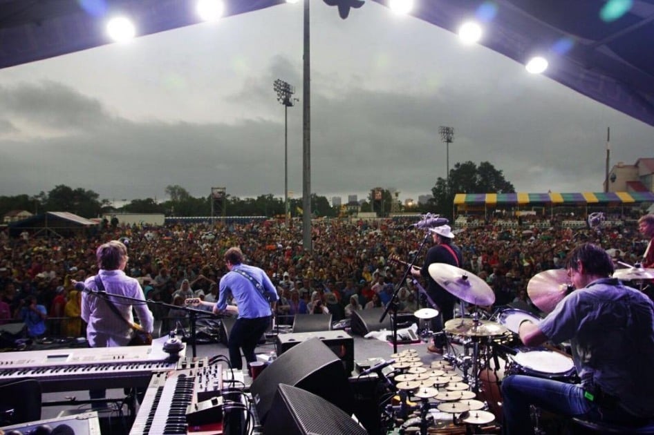 Bad Weather Cuts Wilco Jazz Fest Set Short
