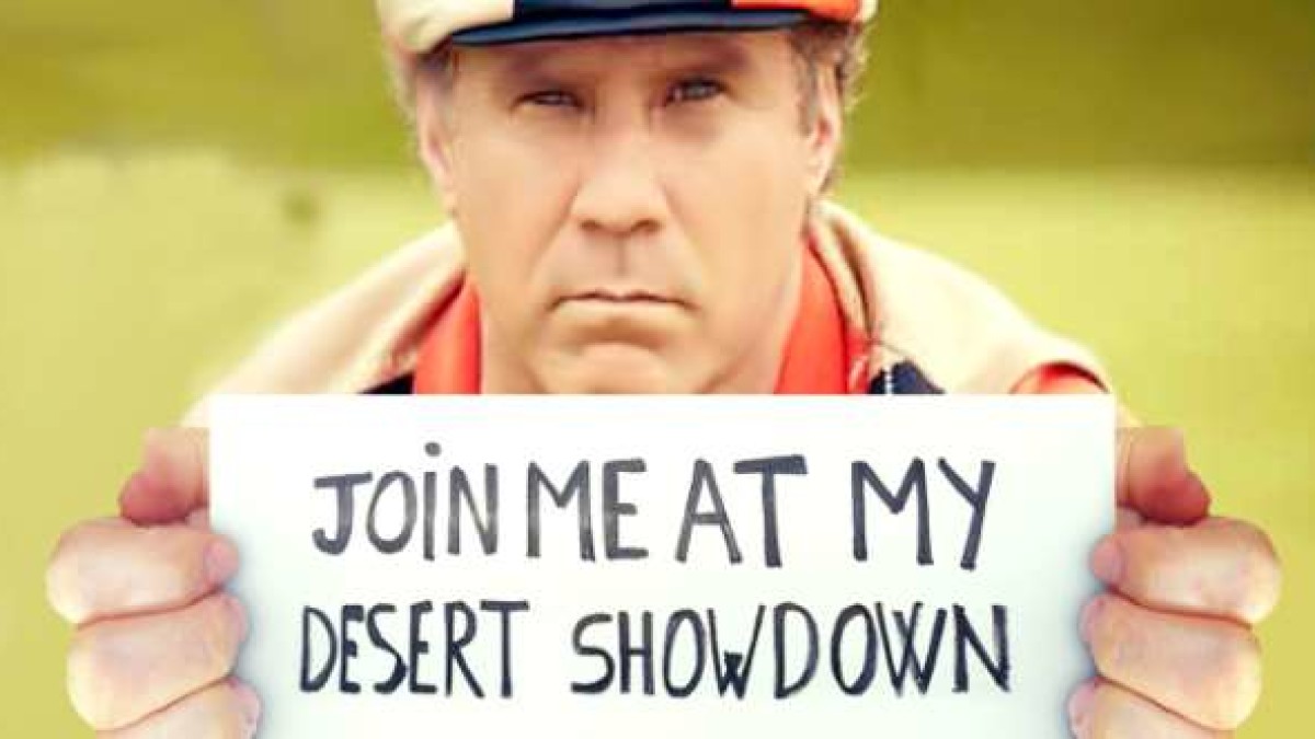 Will Ferrell Approaching Drum Battle Charity Goal