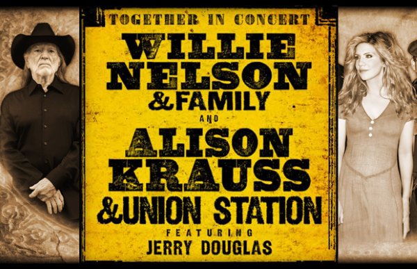 Tour Dates | Willie Nelson To Tour With Alison Krauss & Union Station