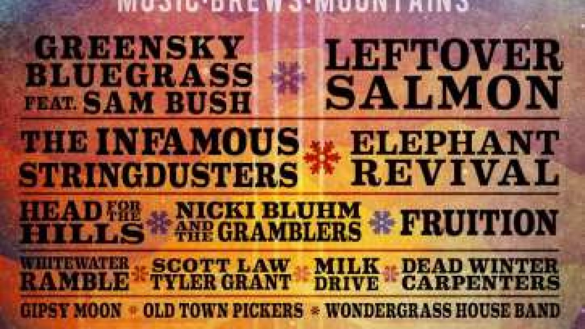 Winter WonderGrass Announces Initial 2014 Lineup