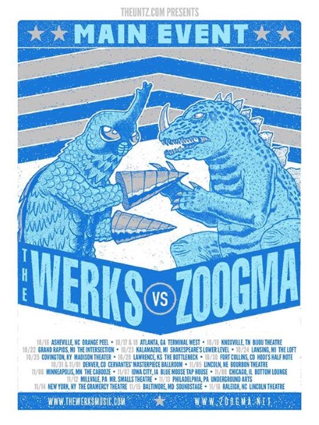 Tour Dates | The Werks Vs. Zoogma Co-Headlining Tour