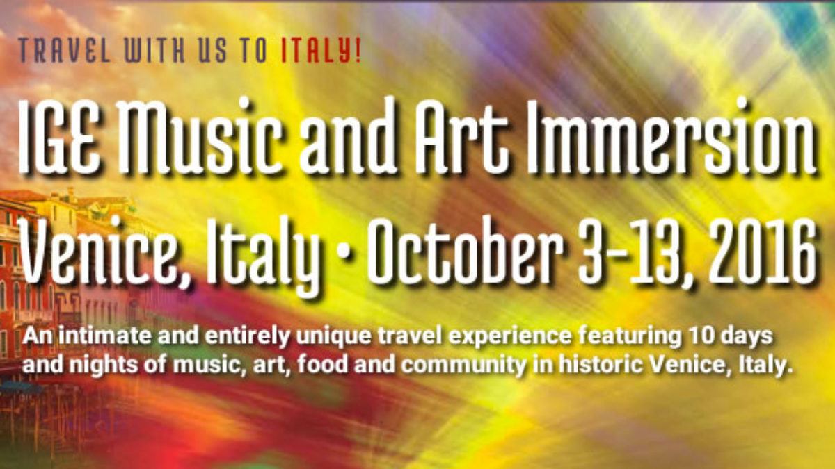 IGE Music and Art Immersion