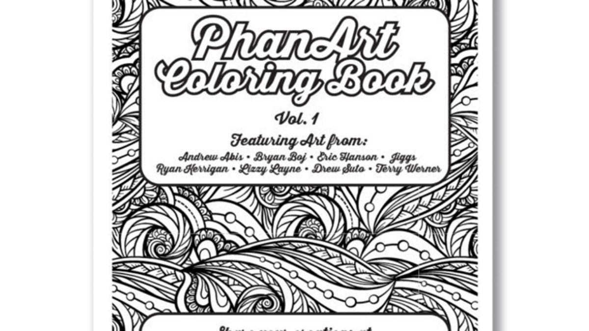 New Phish-Themed Coloring Book Benefits Mockingbird Foundation