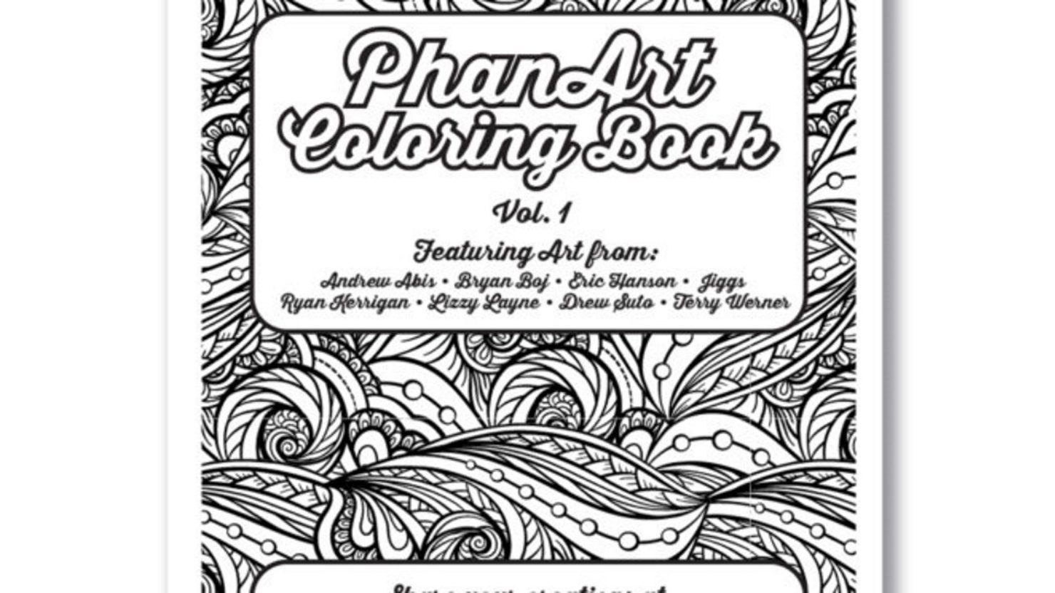 Download New Phish Themed Coloring Book Benefits Mockingbird Foundation