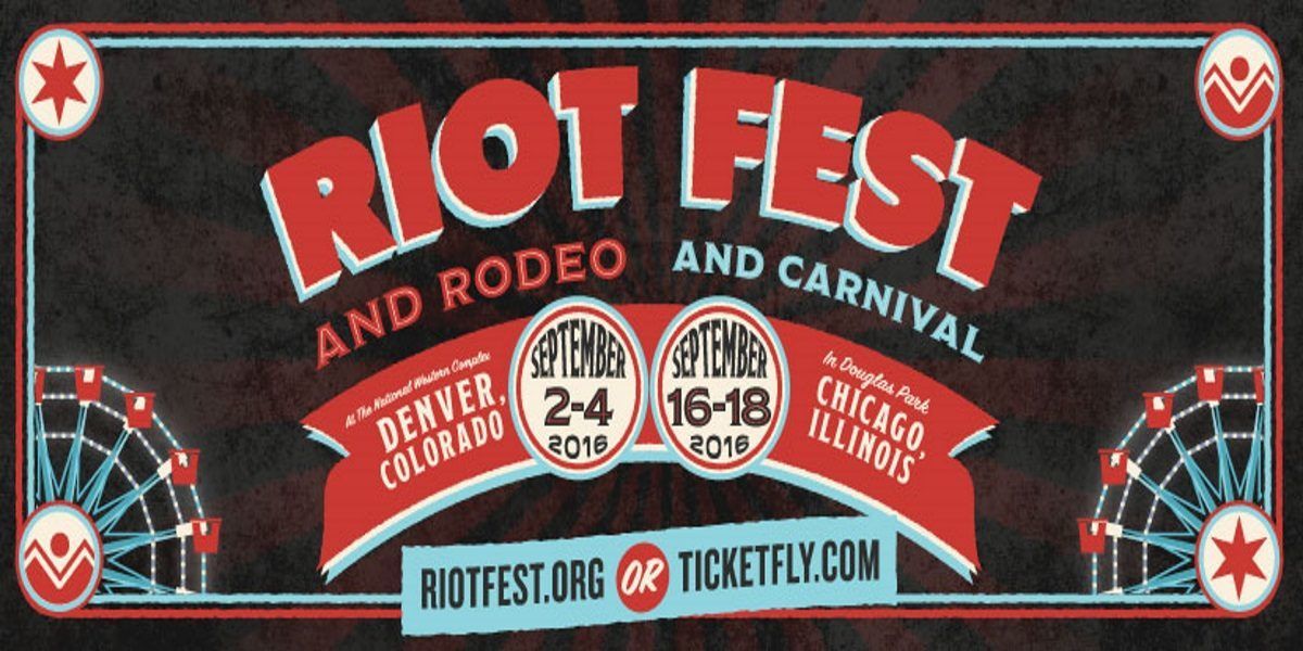 Riot Fest Glory 2016