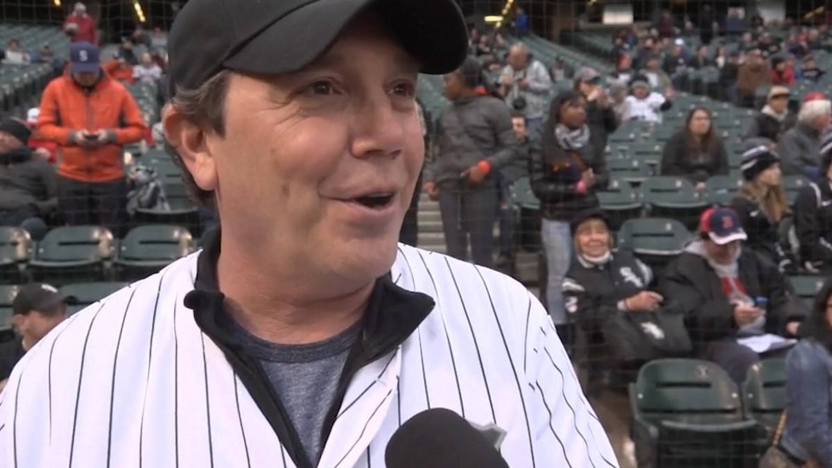 JoJo Hermann Of Widespread Panic Throws Knuckleball Ahead Of White Sox Game