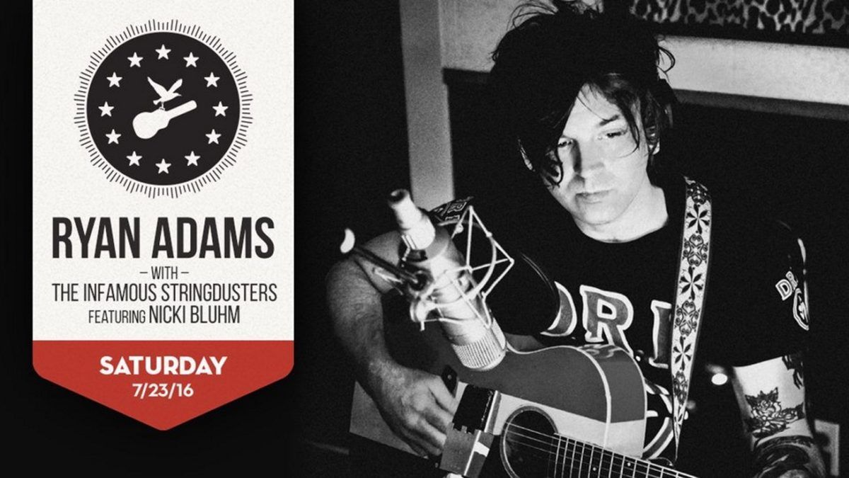 Ryan Adams To Team With Infamous Stringdusters & Nicki Bluhm At Newport Folk Festival