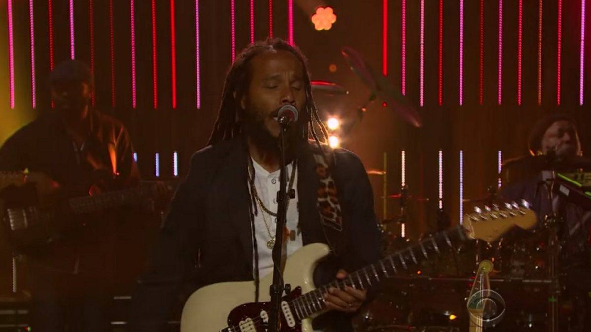 Ziggy Marley Performs On 'The Late Late Show With James Corden'