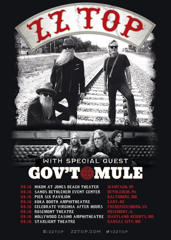Gov't Mule To Team With ZZ Top For September Dates