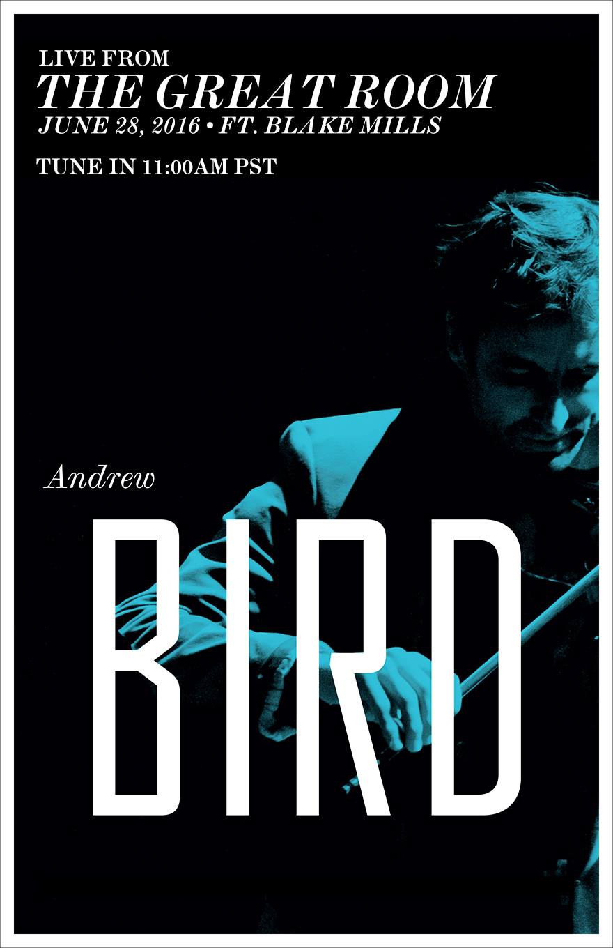 Bird Mills Live From The Great Room Poster
