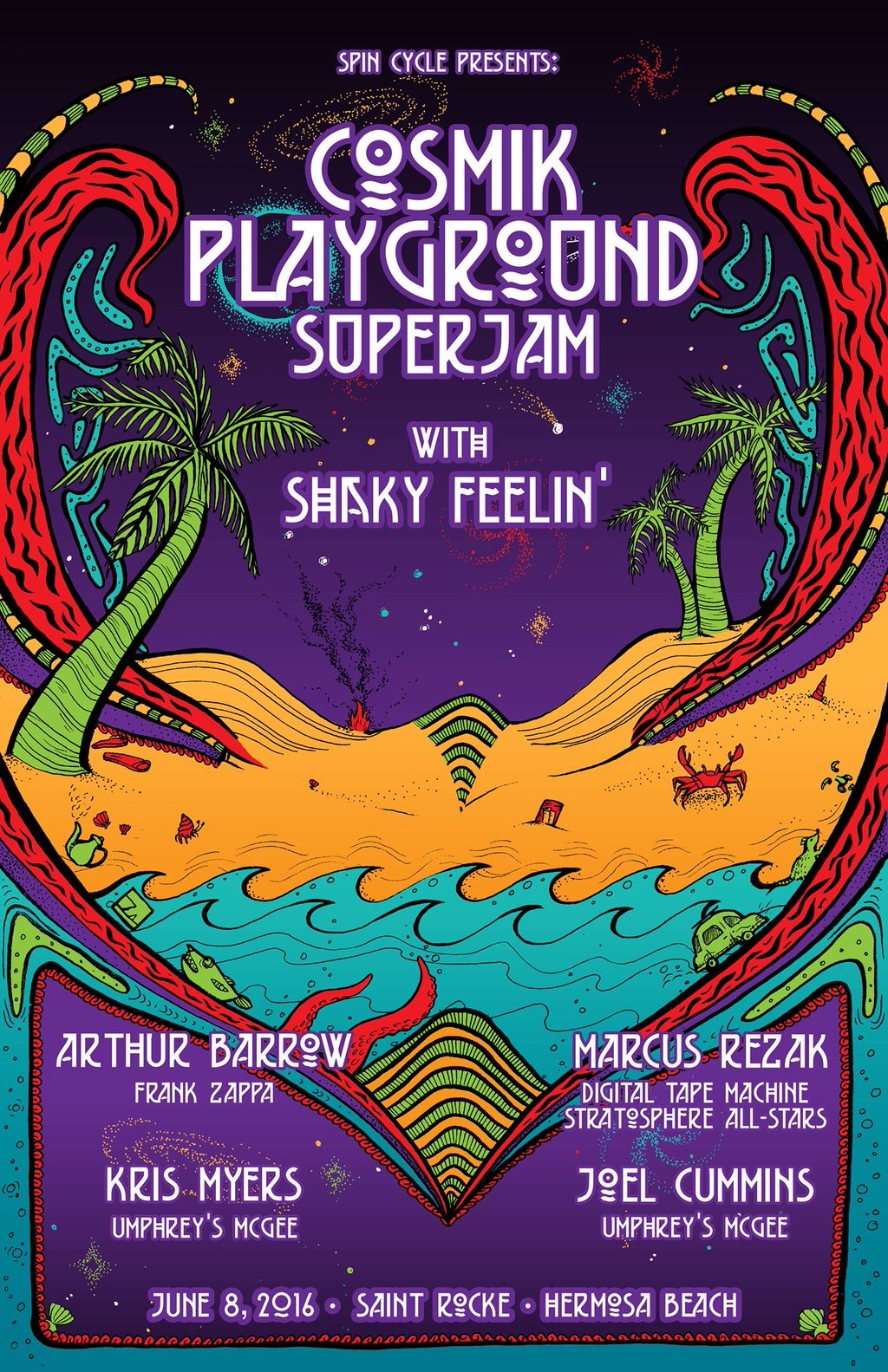 Cosmik Playground Webcast Poster